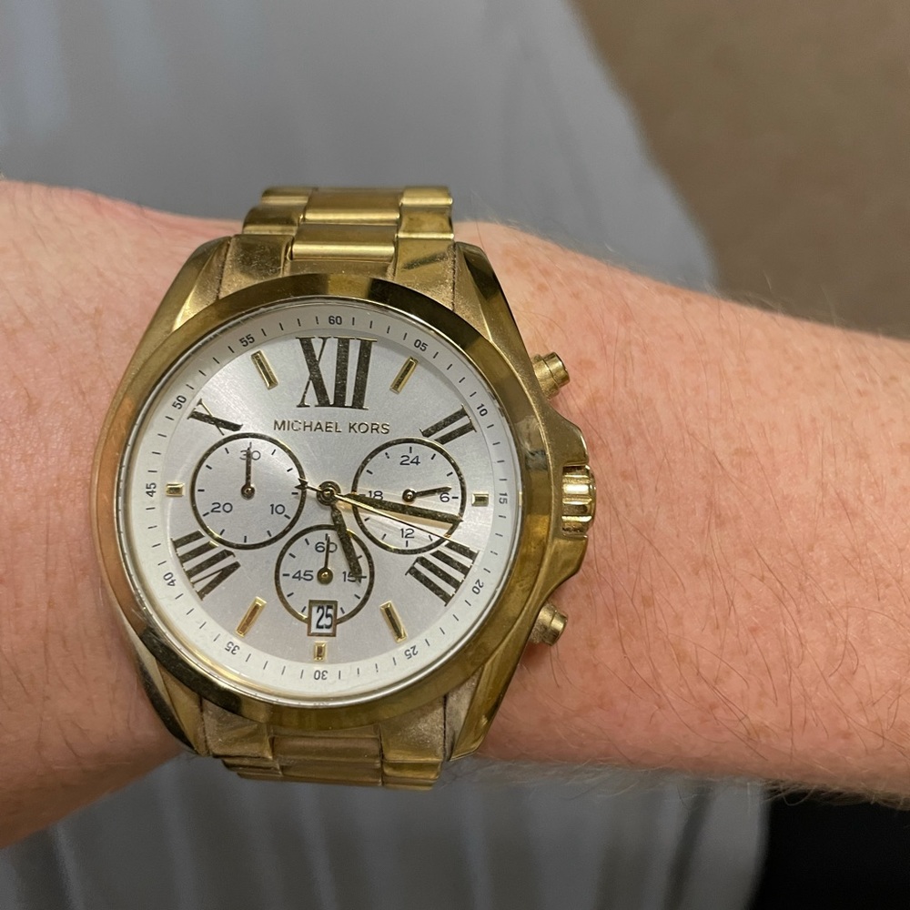 MICHAEL KORS Gold Bradshaw Watch